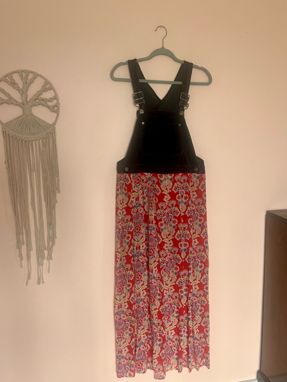 Upcycled Overall Dress